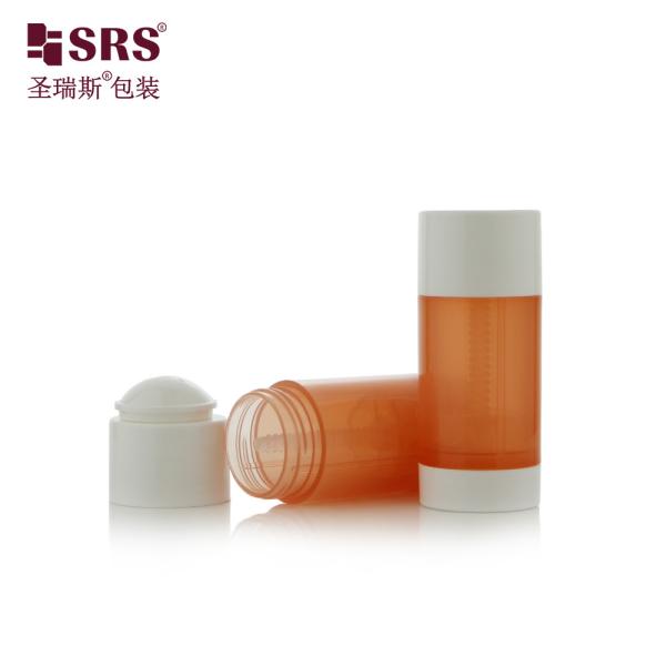15ml 30ml 50ml 75ml 90ml Empty Round PP PCR Recyclable Eco Deodorant Stick Container