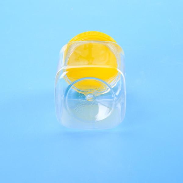 винта квадрата 190ml пластмасовый контейнер Childproof 21g верхний