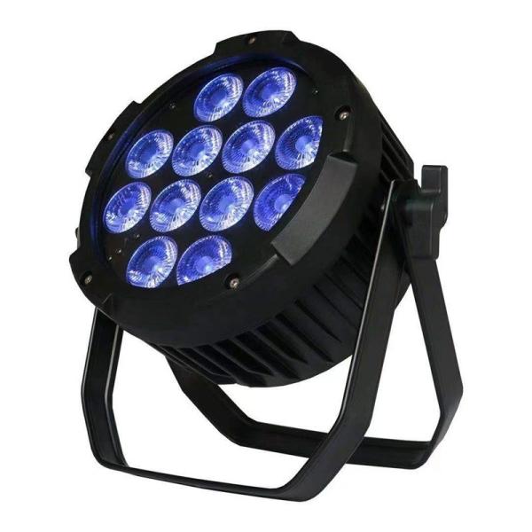12x18w RGBWEV UA 6in1 Led Par Can Light IP66 DMX512 For Outdoor