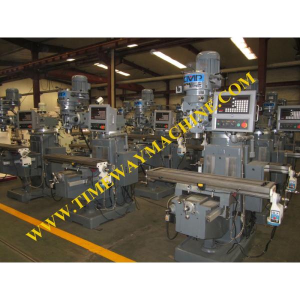 VERTICAL Turret Milling Machine M330A with R8 Spindle Taper and 330x1370 Table Size