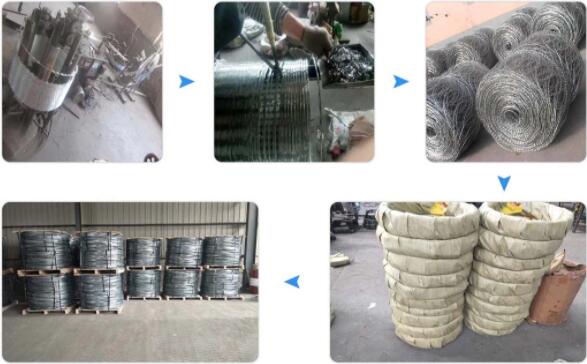 покрытие цинка колючей проволоки 100g бритвы диаметра BTO-28 катушки 450mm