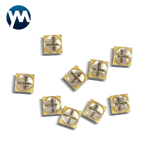 Лампа СИД УЛЬТРАФИОЛЕТОВОЙ наивысшей мощности обломока СИД СИД SMD 10W УЛЬТРАФИОЛЕТОВАЯ отбортовывает УЛЬТРАФИОЛЕТОВЫЙ лечить СИД