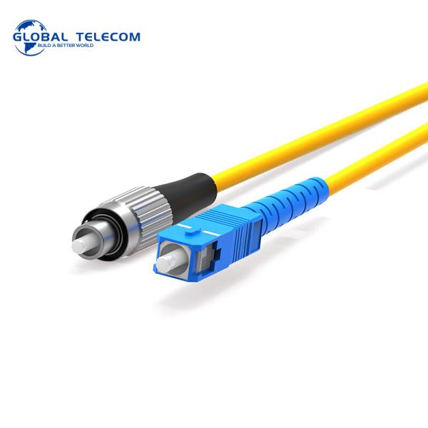 UPC FC To SC Fiber Patch Cord Single Mode Ceramic Ferrule