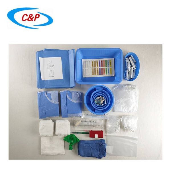 Single Use Disposable Angiography Pack Sterile Drape Factory Wholesale for Hospital