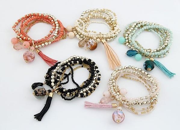 Mulit layer beaded bracelet