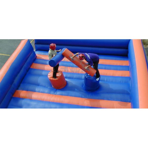 Red and Blue Gladiator Joust Inflatable Sport Games for Kids and Adults