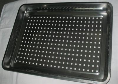 A bandeja personalizada do cozimento da pizza do tamanho com furos para mantém-se seco/contendo o alimento