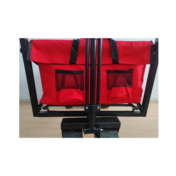 Roll Container All Terrain Wheel Camping Beach Collapsible Wagon Folding Cart