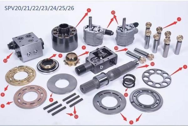 OEM Sauer Hydraulic Pump Parts SPV20/21/22/23/24/25/26 Concrete Mixer Repairs