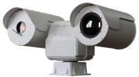 La double caméra visuelle du long terme PTZ de réseau intègrent avec le bourdonnement 86x optique