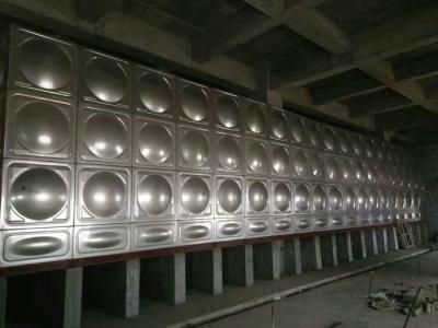 8000L 304 Stainless Steel Large Rectangular Ss Steel Water Tanks For Drinking Water