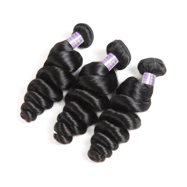 100 Grams Virgin Human Hair Extensions Natural Color 2 Years Service Life