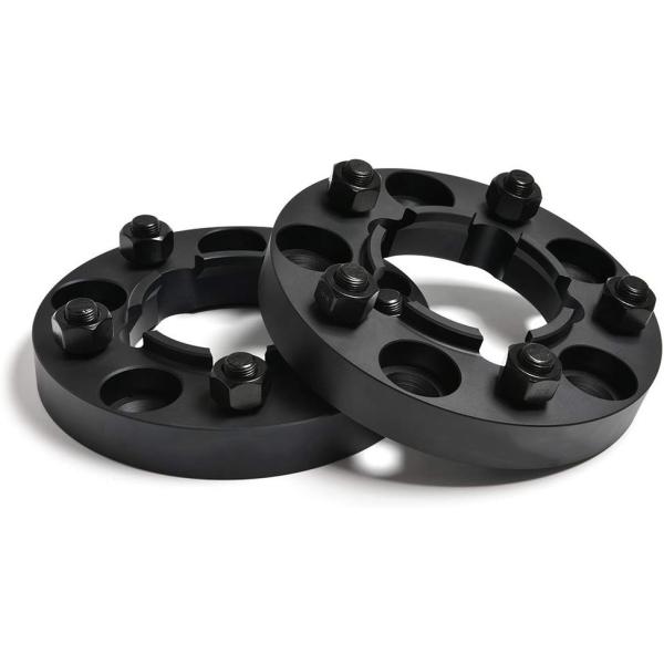 Lightweight Hard Anodized ATV Wheel Spacers CB124 Adapters For Land Rover Defender Discovery 1