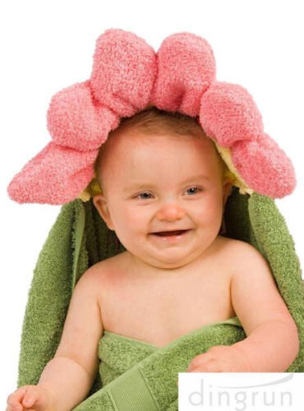 Premium Organic Cotton Baby Hooded Towels Soft Touch Eco-Friendly