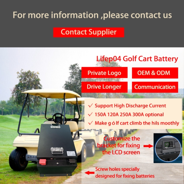 72V108Ah  Deep Cycle LiFePO4 Battery for Golf Carts | 36V/48V/51.2V/60V/Options | 5000+ Cycles IP67