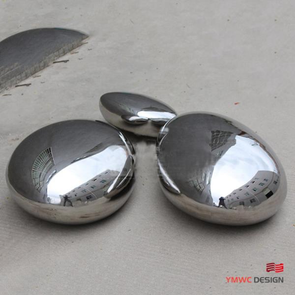 Custom Size Stainless Steel Sculpture Outdoor Rest Seats for Modern Style Art Furniture
