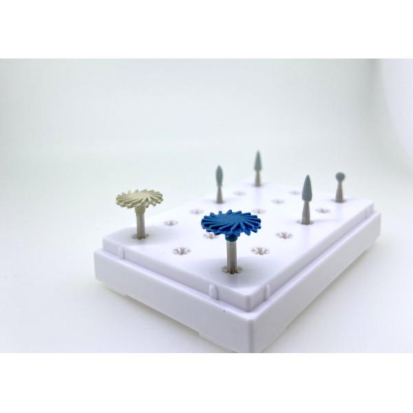 Abrasive Dental Polishing Kit / Diamond Finishing Bur RA Shank 10mm Diameter