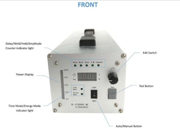 35khz 20khz Digital Ultrasonic Power Supply 3000w For Cutting