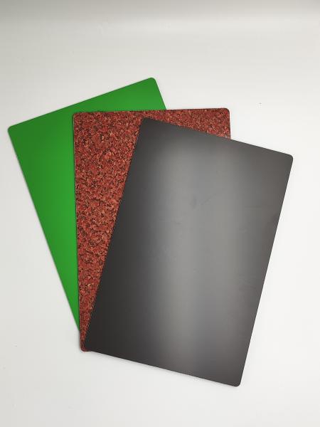 Solid Color ACP Sheet For Exterior , Aluminum Wall Board 3mm   High Gloss