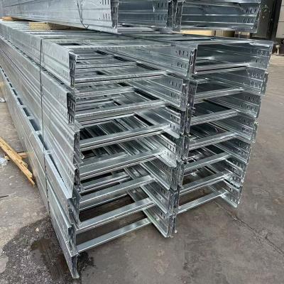Hot Dip Galvanized Trough Cable Tray For Cable Conduit Waterproof Outdoor Electrical Wall Mount