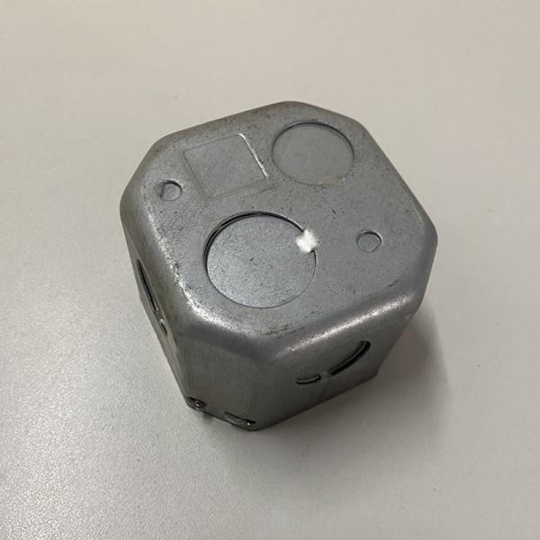 Espessura elétrica da caixa de junção 1.0mm-1.6mm do metal dedicado do tubo de JDG
