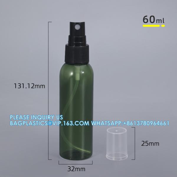 Medical Liquid Packaging 50ml 60ml 100ml sustainable Plastic Bottle With Spray Pump Head For Anti-Inflammatory Mist