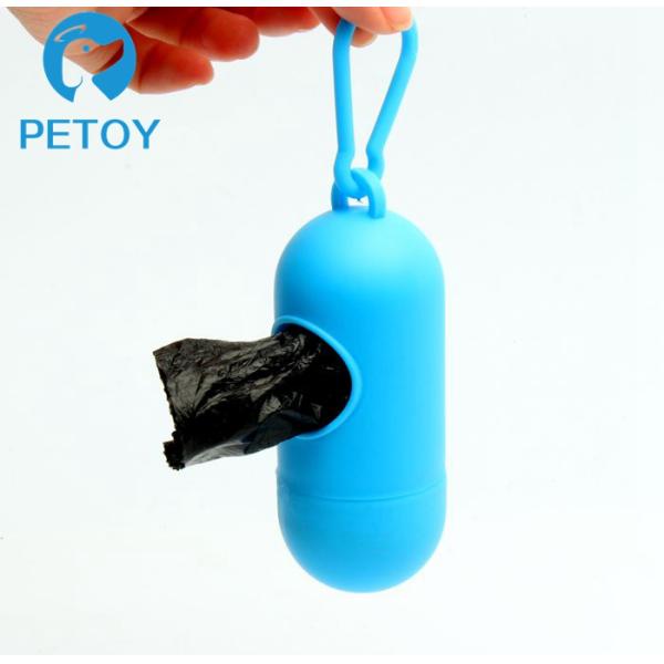 Customized Biodegradable Poop Bags , Dog Walking Poop Bags 15 G / Roll