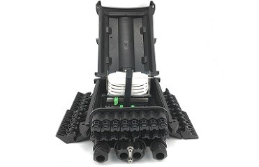 Fermeture optique d'épissure de fibre de la fibre de verre 96FO FTTH de pp