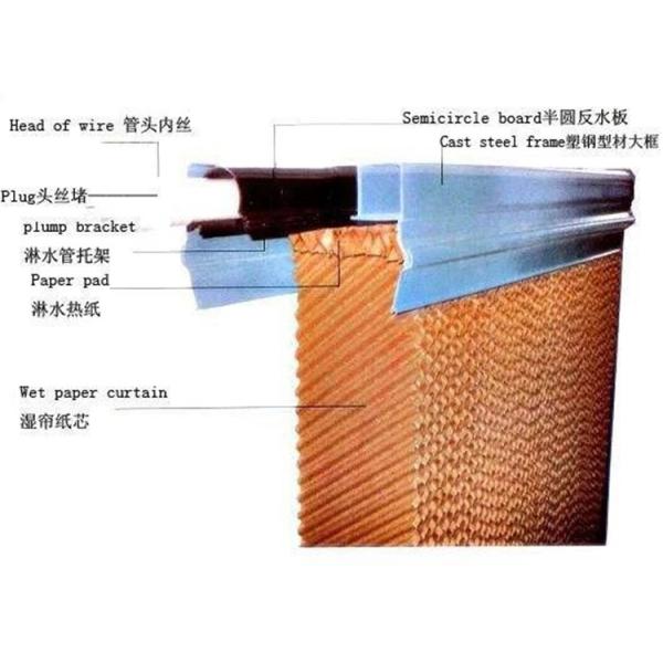 Пусковая площадка испарительной птицы 7090 фермы целлюлозы охлаждая