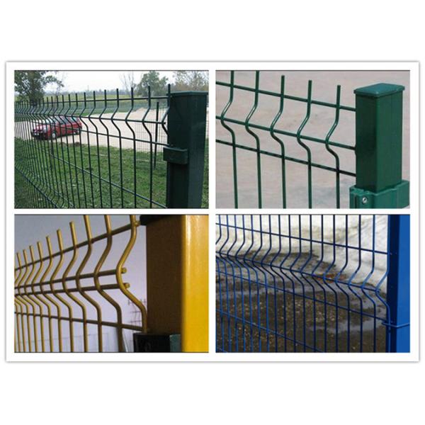 4.0mm Diameter Curvy Welded 3D Wire Mesh Fence For Outdoor Decorative