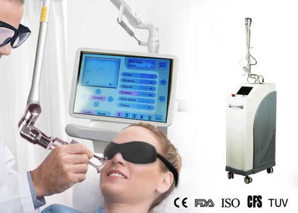 Professional Laser Skin Resurfacing Machine CO2 Fractional For Sun Damage Recovery