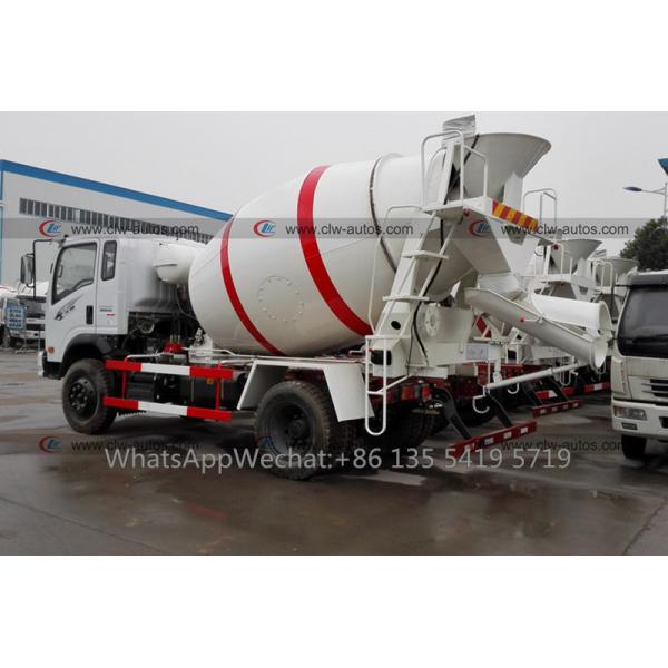 YUCHAI Diesel Engine 4m3 5m3 Cement Concrete Mixer Truck