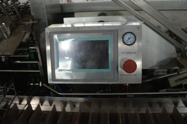 Máquina de encadernação automática do sistema de controlo de Siemens para garrafas de embalagem