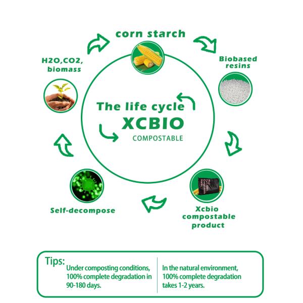 Biodegradable Self Adhesive Courier Bags Poly Compostable Mailer Bags