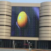 Luz ajustável Edifício Vidro Parede de cortina LED Display Alta eficiência energética