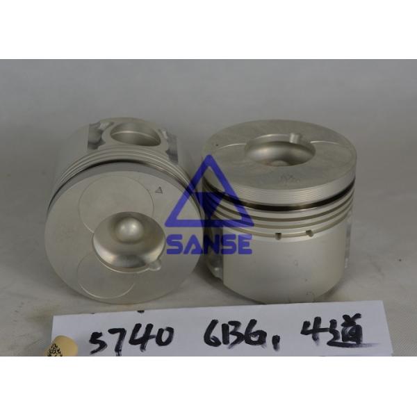 4JJ1 Engine Piston Kit Isuzu Diesel Engine For Hitachii Sumitomo Case Excavator