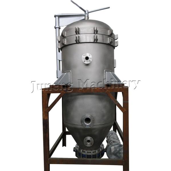 Stainless Steel 304 Vertical Pressure Leaf Filter 0.6Mpa 2m2 Filtration Area