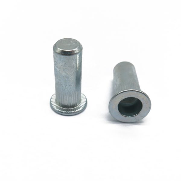 Flat Head Knurled Body Close End Rivet Nut Small Hole Diameter M4 M6 M8 M10