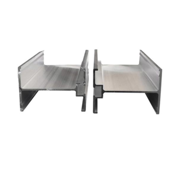 Natural Silver 6061 T6 I H T Aluminum Extrusion Beams For Industry