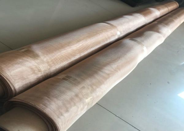 Phosphor Bronze Copper Wire Mesh Screen Plain Weaving Style For Paper Making