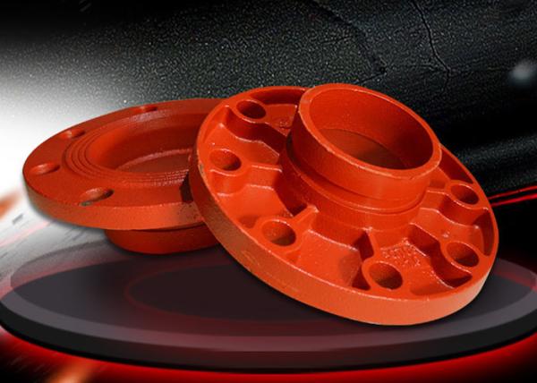 24inch ASME B16.3 Cast Iron Fire Sprinkler Pipe Fittings / Fire Sprinkler Flange