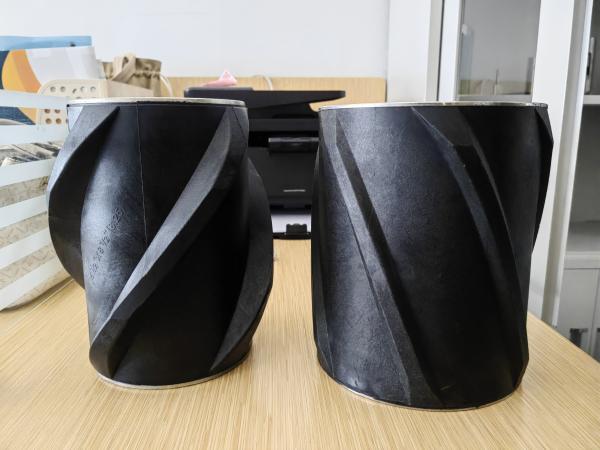 composite materials Resin spiral casing centralizer