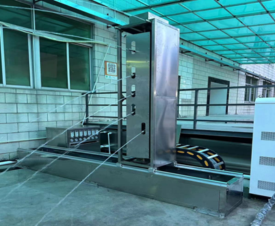 ISO20653 Outdoor ESS System IPX5 Waterproof Spray Test System
