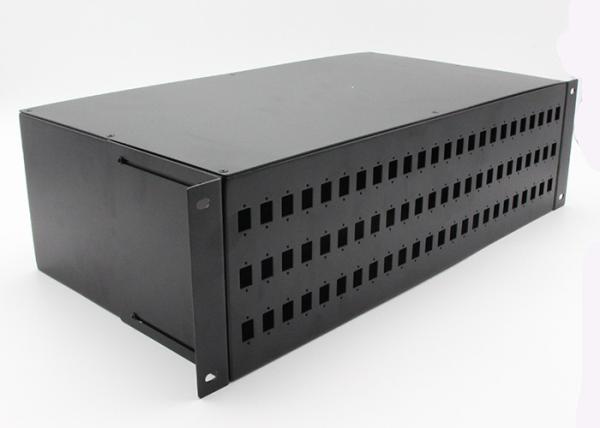 144F Rack Mount Optical Fiber Distribution Frame Unique Structure Reasonable Layout