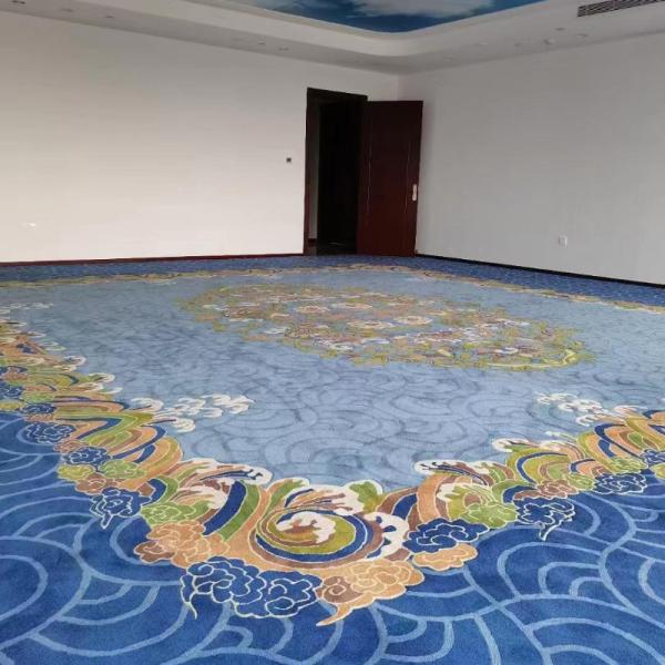 High Quanlity Carpet Handmade Floral Pattern Zealand Wool Carpet Rugs for 5 Star Hotel