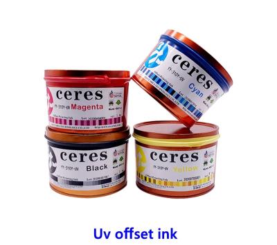 MSDS Ceres a tinta YY-310 imprimindo deslocada uv plástica