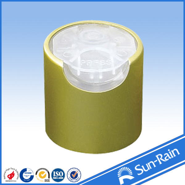 Tampão padrão feito sob encomenda do disco/tampão de garrafa plástico para garrafas da loção