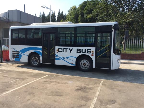 G Type Public Transport Bus 12-27 Seats , Tourism CNG Powered Bus 7.7 Meter Length