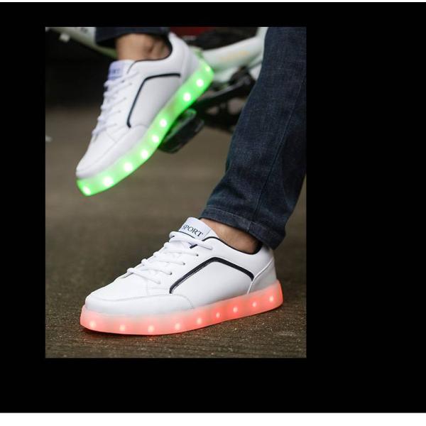 2018 Latest Christmas Gift USB Led Light Shoes