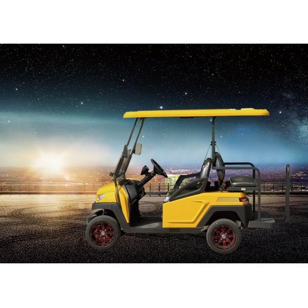 Custom 4 Wheel Golf Cart Four Seater Tourist Electric Sightseeing Car Battery Operated